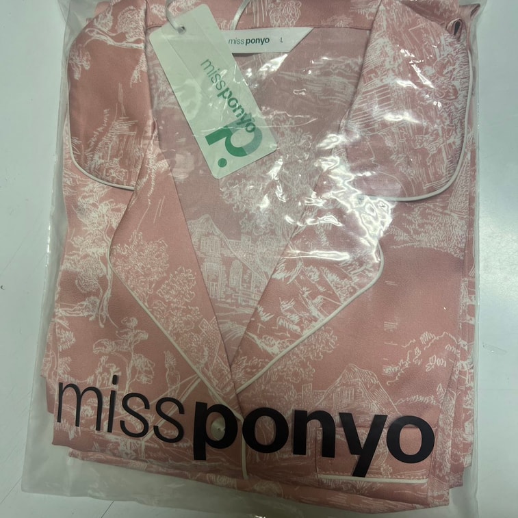 chinese brand missponyo silk fabrics loungewear L 5