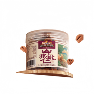[중국 직배송] 쓰리 스쿼럴스 린안산 호두 알갱이 100g 통조림 - 간편하고 건강한 간식