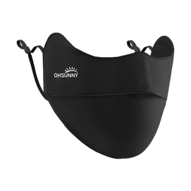 Sunscreen Eye Protection Angle Mask Face Mask Sunscreen Black Dark Night Black