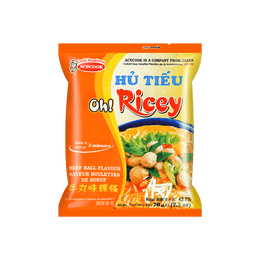 오! 라이시 쌀국수 소고기 완자맛 (2.47oz)