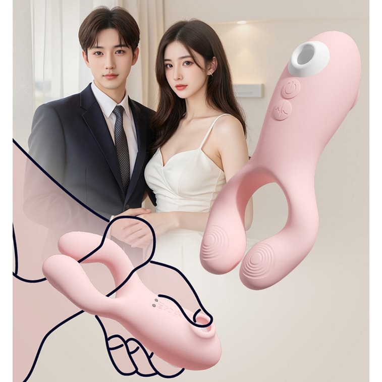  斯丹顿 然鸟男女双震按摩器 粉色 1件 7