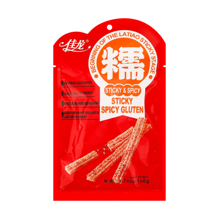 佳龍 糯辣條 甜辣味 106g【童年味道】 3