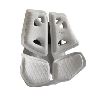 Car Lumbar Support Cushion For Protecting The Waist Of The Driver, Waist Support Seat Cushion, Office Backrest Seat, Carrying Support. 【Titanium Grey】 1-piece Set