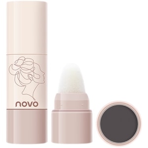  NOVO 髮線粉 立體修容修飾陰影側影遮額頭 防水防汗不脫妝 拯救禿頭少女 #01灰咖色