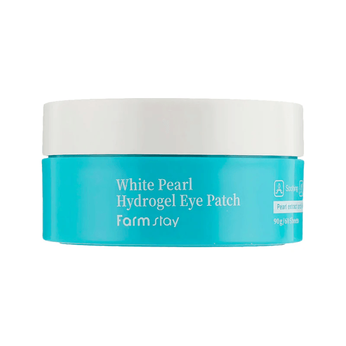  White Pearl Hydrogel Eye Patch 60pcs