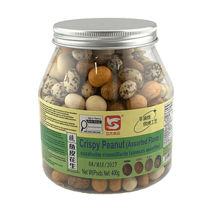 Crispy Peanut (Assorted Flavor) 14.11oz Non-fried Baked Snack
