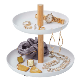 Jewelry Organizer - Steel + Wood 1 piece