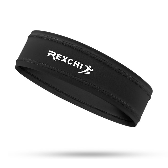 Running Sports Headband Breathable Wicking Fitness Yoga Hairband Black