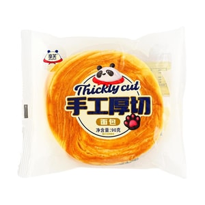 享芙 手工厚切吐司面包 原味 90g【营养早餐】