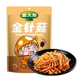 【开袋即食 下饭零食两用】金大州 金针菇 开袋即食下饭菜 五香味 150g 【独立包装 便捷锁鲜】
