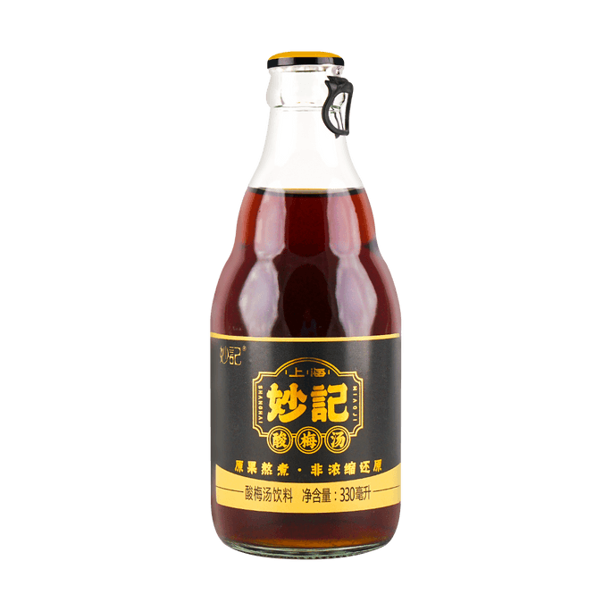 妙记 酸梅汤饮品 330ml【原果熬制】