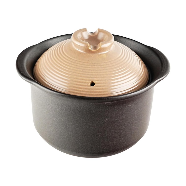 粘土製非電気炊飯器、容量60.87液量オンス、直径9.8インチ、蒸し、煮込み、茹で調理が可能な多機能調理器 6