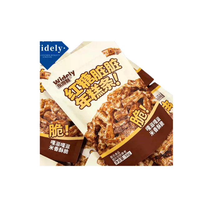 Dirty Rice Cake Sticks】Brown Sugar Flavour 98g*1 Bag