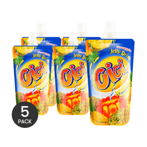 喜之郎 CICI 果凍爽添加果汁椰果粒 鳳梨口味 150g *5【5份超值裝】