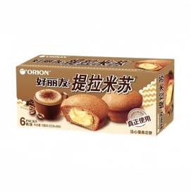 韩国 ORION好丽友 好丽友提拉米苏派23g*6枚 1盒 138g