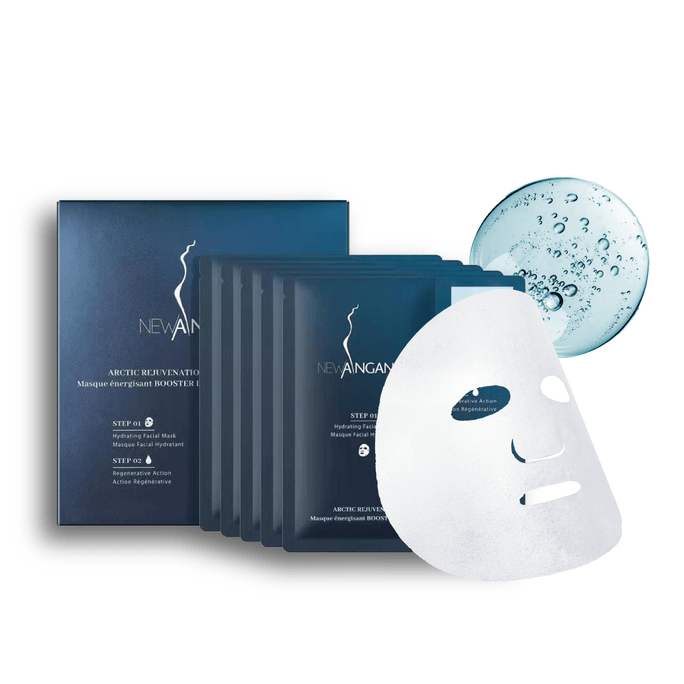 [人気のおすすめ] NEW ANGANCE Xinxiange Polar Revitalizing and Energizing Mask マスク 5 枚 + エッセンス 5 パック