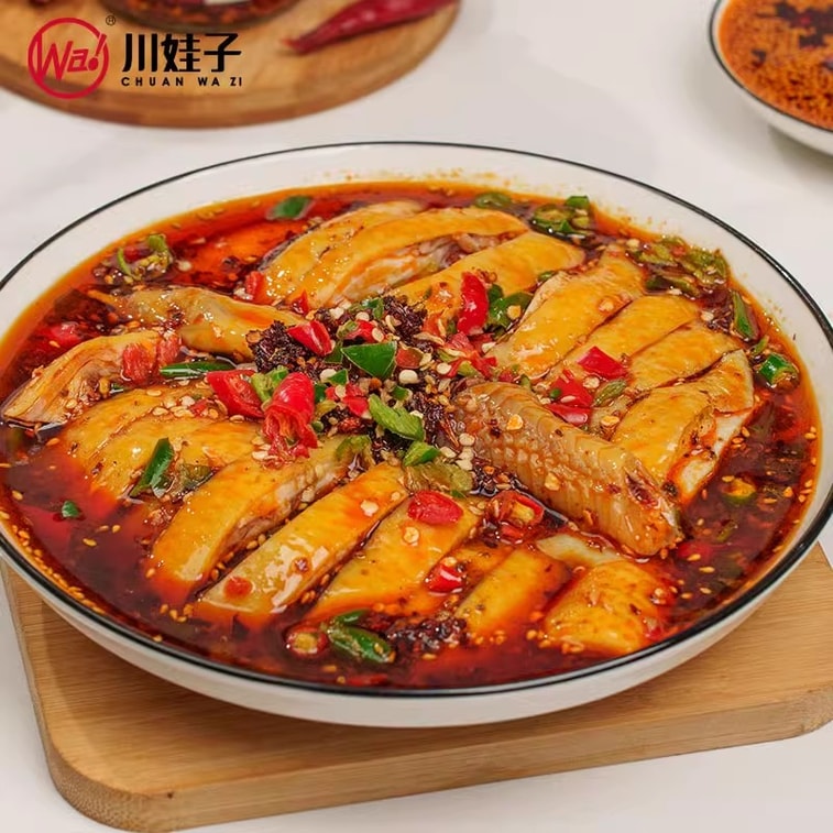 Chili Sauce Farmhouse Style Rice Sauce Cold Dish Seasoning Spicy Red Oil Noodles Sauce Hot Sauce 230g/ Bottle 4