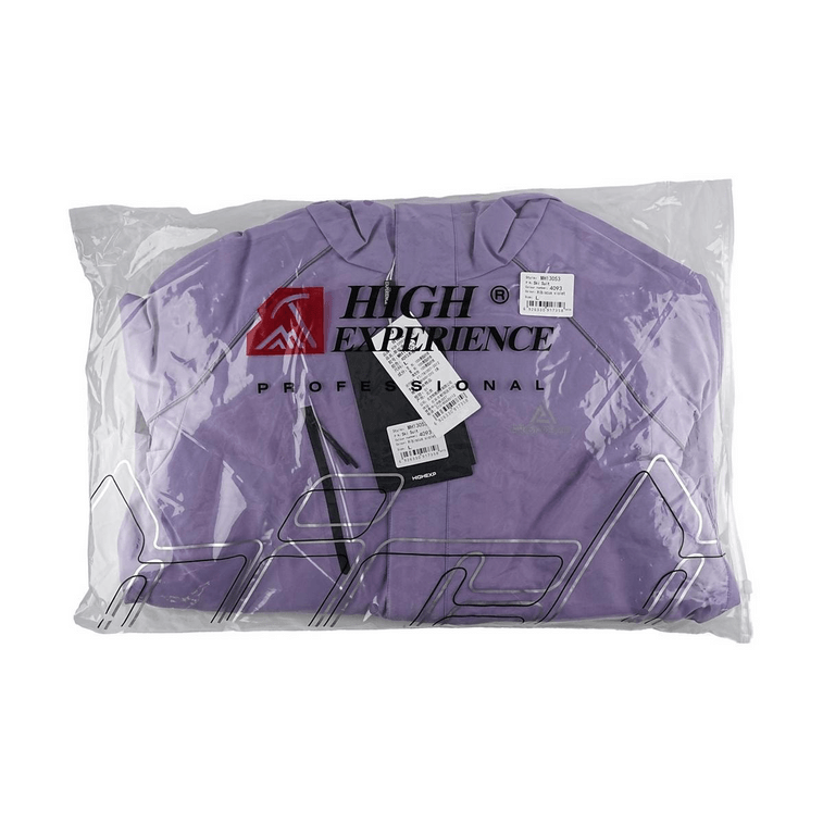 HIGH EXPERIENCE 滑雪服 滑雪外套 防風防水衣服 戶外冬季雪地 L碼 木槿紫 3