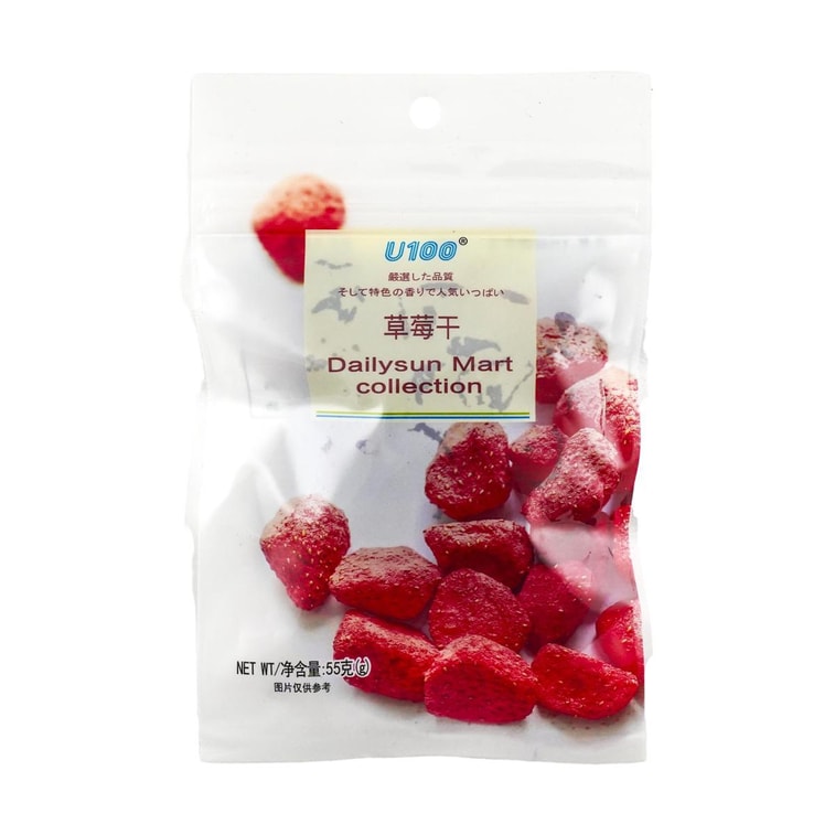 U100 草莓乾水果乾 55g【追劇必備】 3