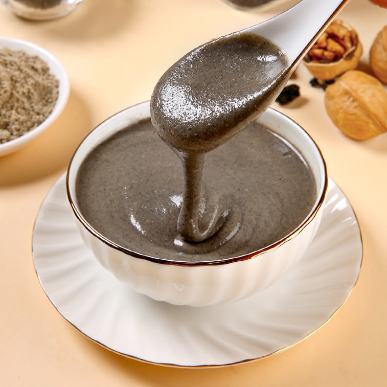 선양산 [글로벌 굿씽즈 페스티벌] 블랙 너리싱 파우더: 검은콩, 구기자, 검은깨 (7팩/봉지) [사은품 증정] [저칼로리 다이어트] 저온 조리 고식이섬유 간편 아침 식사 대용 4