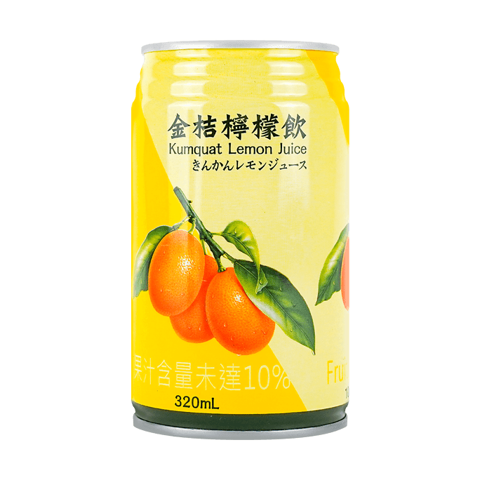 台湾 皇家 金桔柠檬饮 320ml