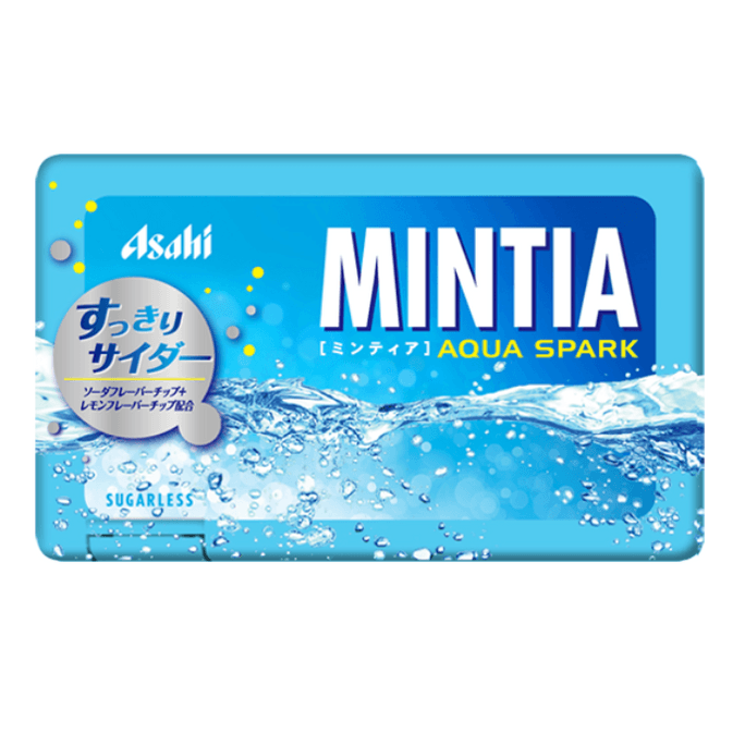 ASAHI Asahi MINTIA Low Calorie Portable Cooling Mint Candy Lozenges 50 Tablets Lemonade Flavor