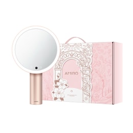 AMIRO O2 LumoHalo LED Makeup Mirror Pink