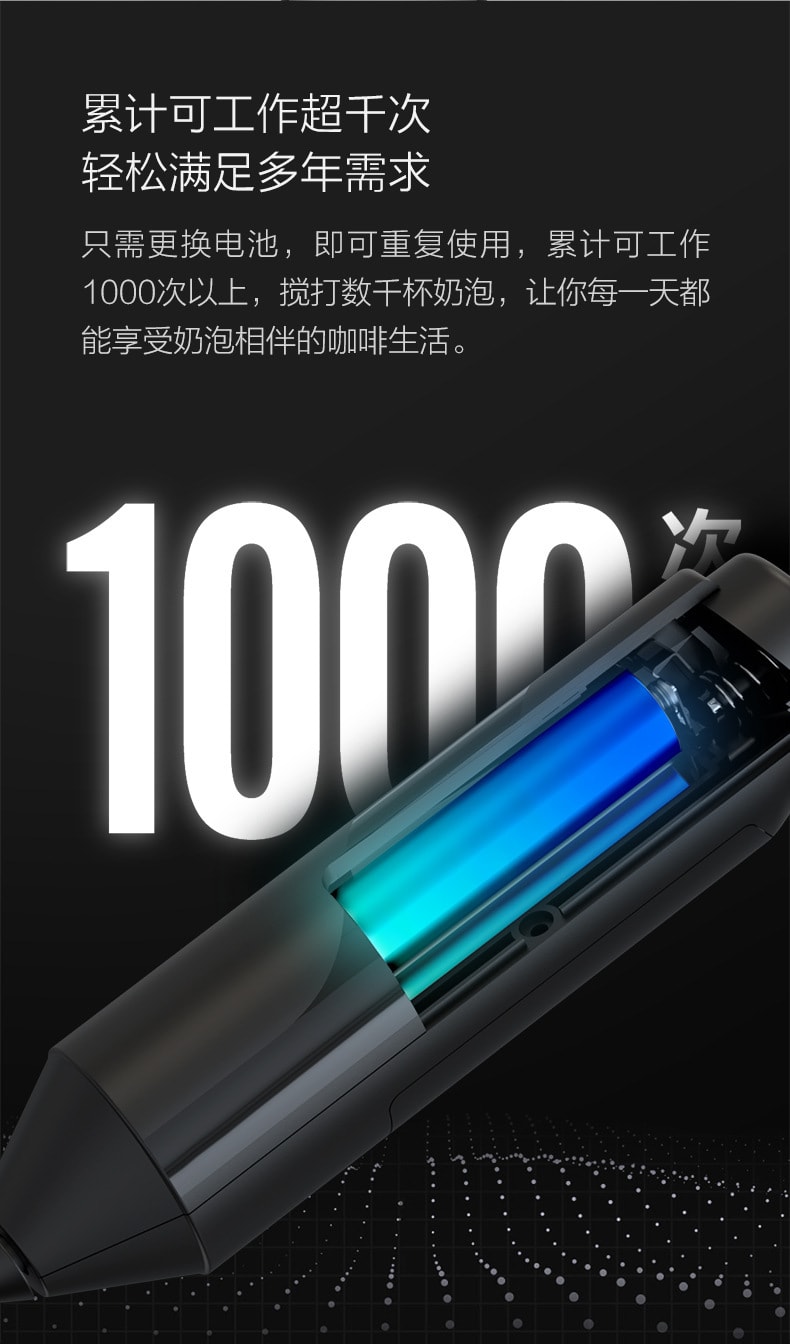 慢時光 手持電動打奶泡器 咖啡打泡器 打蛋器 牛奶攪拌器 奶油蛋糕 149g 需使用A4電池哦 快速打發綿密奶泡 家用拉花神器(不含電池)