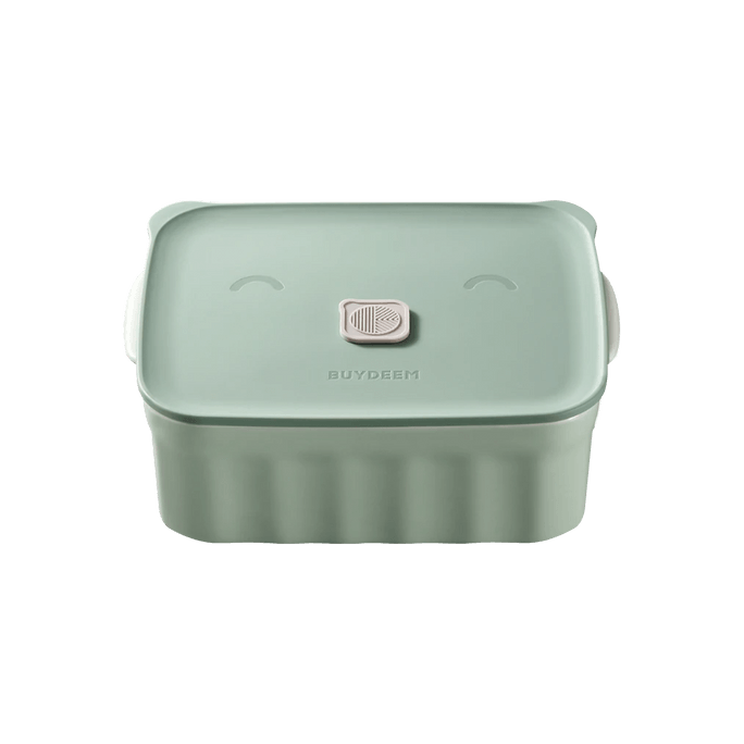 Lunch Box Multifunctional Ceramic Food Box with Lid CT1006 Light Green BPA free