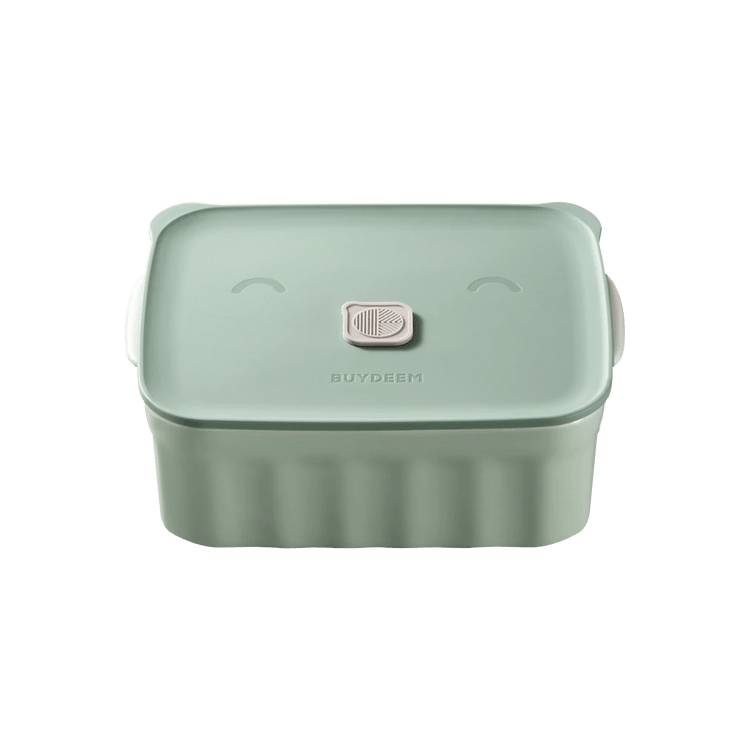 BUYDEEM Enameled Cast Iron Dutch Oven Pot with Stylish Cupcake Design 3  Quart CP521 Mint Green 