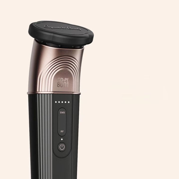 클리어런스 세일 [망고TV 화화 베이비파티 추천] 홍콩 하이엔드 뷰티 브랜드 [18K 로즈골드 헤드] GEE•D 스마트 페이셜 뷰티 디바이스 (블랙) (1개) 4