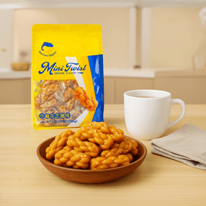 兴胜 小麻花 芝麻味 300g【营养早餐】