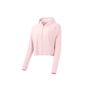 Sun Protection Clothing UPF50+ Ice Touch Series-Rand Shawl Pink 165/88A L Old Version Packing