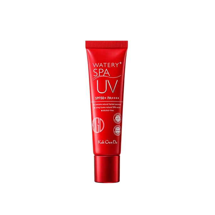 【日本直邮】KOH GEN DO江原道 SPA温泉水防晒啫喱 SPF50+/PA++++ 40g 无酒精 敏感肌可用