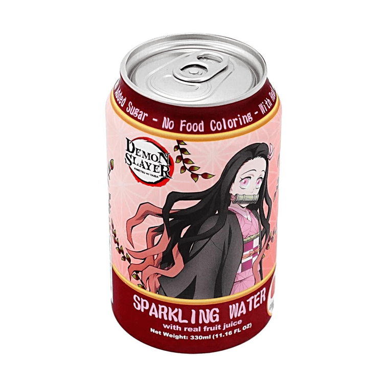 越南版ANYYUMSx鬼灭之刃联名 气泡水 草莓味 330ml 3