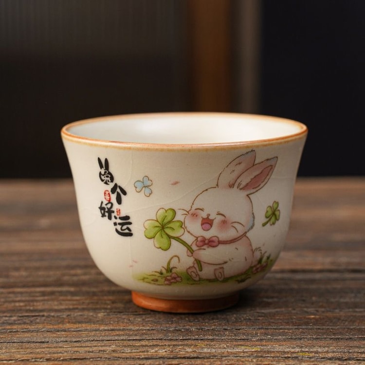 中国直送】如窯茶碗、高級陶磁器製茶器、カンフー茶器、個人用茶碗