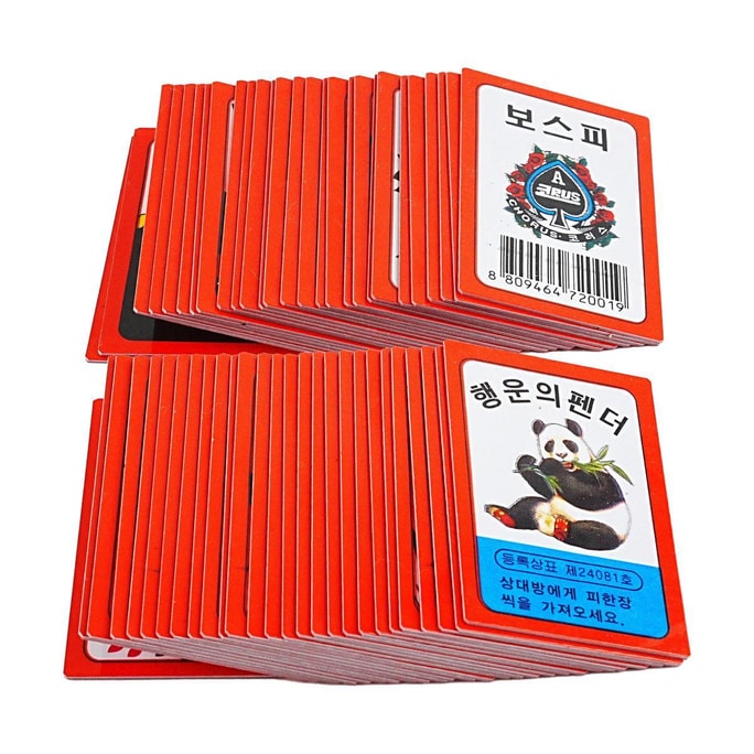 韩国ANGEL PLASTIC Hanafuda棋盘游戏卡片扑克牌 花图 48张