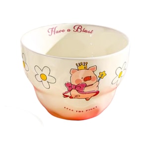 川島屋 6.5吋 lulu豬聯名拉麵碗漂亮碗仙女豬1個