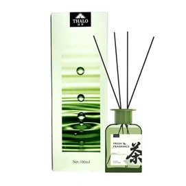  優禾的家 一次愛上奇香藤條香薰 經典味道【桂花龍井】 高級飯店茶系列香薰 臥室客廳持久留香 100ml 【香味持久】【360°環繞散香】