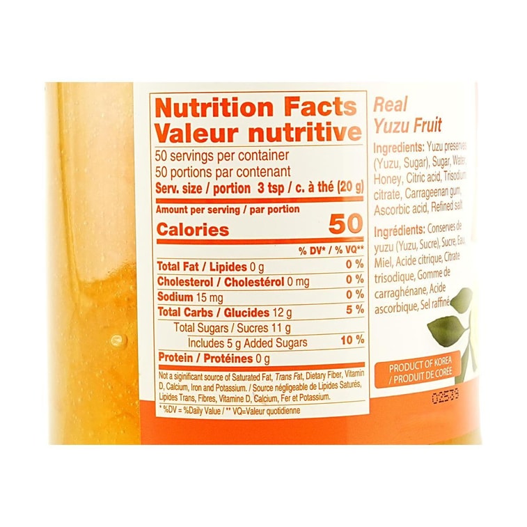 Honey Yuzu Tea, Concentrated Jam, 35.27 oz 【Korea Trendy】【DIY Drinks , Dessert ,Baking】 5
