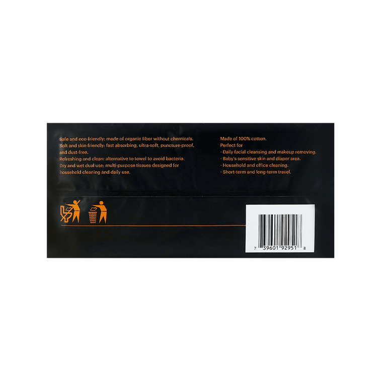 ORIGINAL SEASONS轻奢绵柔一次性洗脸巾洁面巾 80抽 100%全棉 干湿两用不掉絮【买手推荐】 4