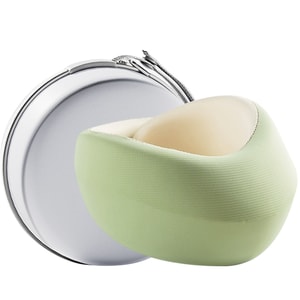 水月秦淮 【超强人体工学设计远离颈椎病】冰丝护颈枕  慢回弹记忆棉超强颈椎支撑 日常办公颈托预防颈椎劳损 旅行枕头绿色单只款【日常旅行、上班电脑族、实验人员、低头族必备神器】