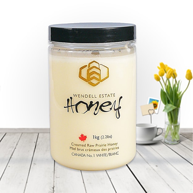 加拿大wendell Estate 高级纯白蜜 白蜂蜜 1kg 亚米网