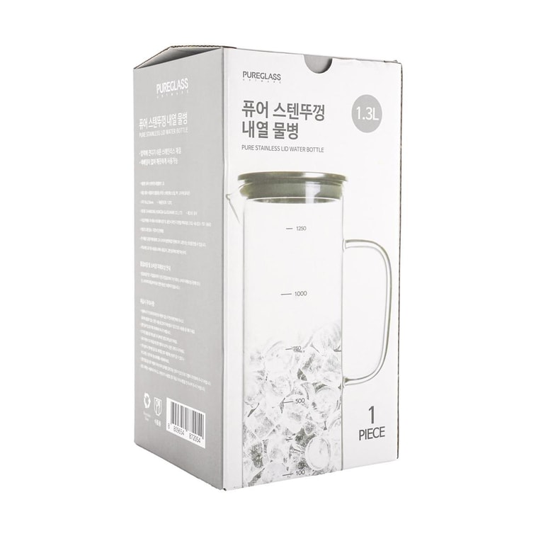 韩国ARTWARE 耐热高硼硅玻璃水壶水瓶 凉水壶 1300ml 12