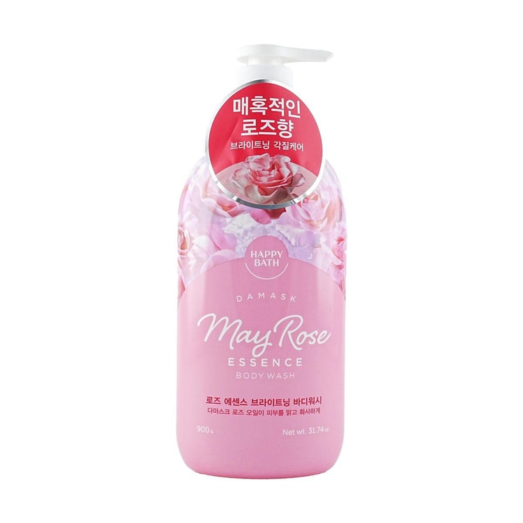 HAPPY BATH Rose Essence Body Wash, 30.43 fl oz - Yami.com