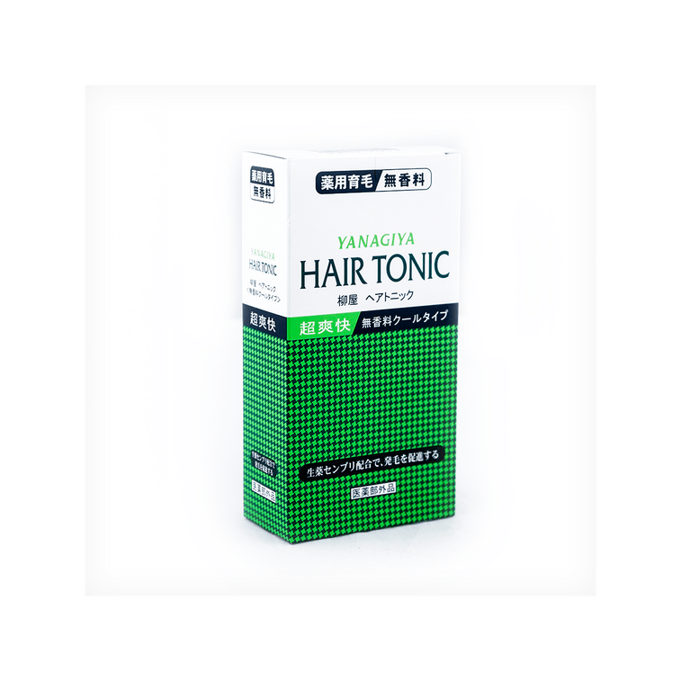 日本YANAGIYA柳屋 防脫髮精華生髮液 頭皮營養液 控油密發 固髮蓬鬆 無香料清涼型 240ml 5