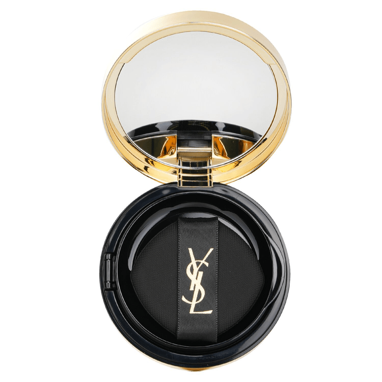 アメリカ 【香港直送】イヴ・サンローラン (YSL) ライト フェザー クッション ファンデーション 限定版 ダイヤモンド パターン バージョン  SPF23 - # 10 14g/0.49oz - Yami