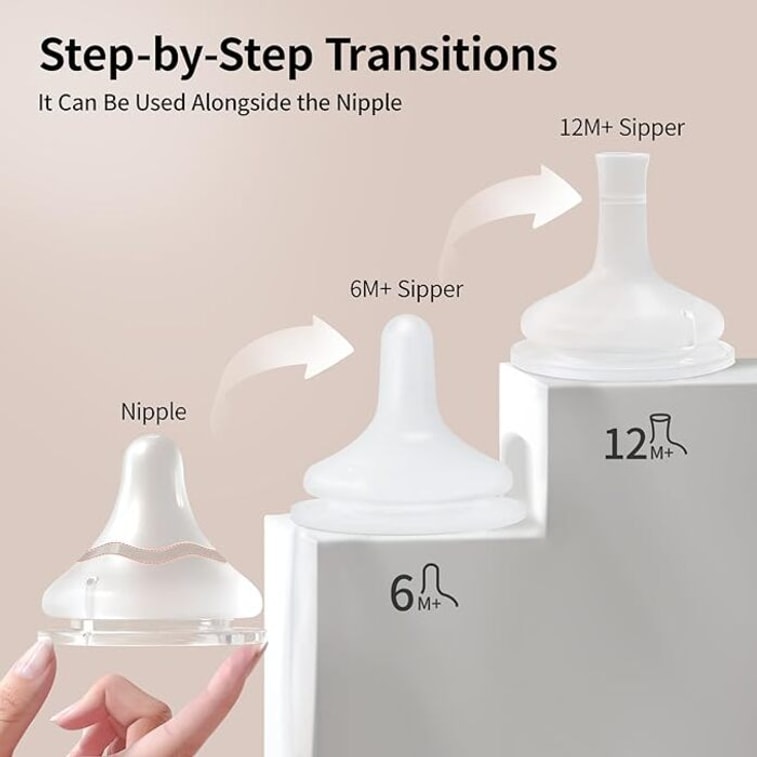 日本 PIGEON貝親 自然離乳吸嘴 12個月+ | 建議搭配重力球使用 7