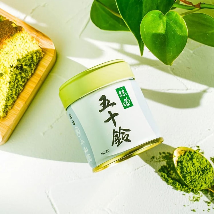 MARUKYU KOYAMAEN matcha powder Isuzu 40g canned - Yami.com