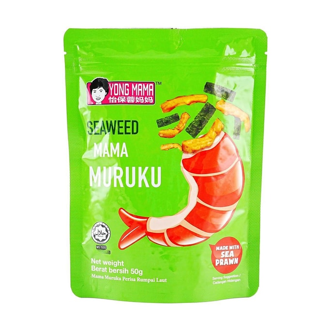  Prawn Muruku - Seaweed,1.76 oz